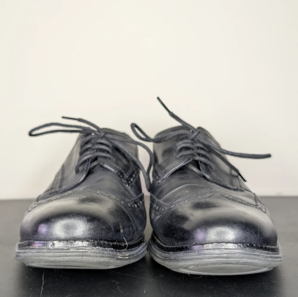 Cole‎ Haan OriginalGrand Wingtip Oxford Black Leather Men's 12M C27984